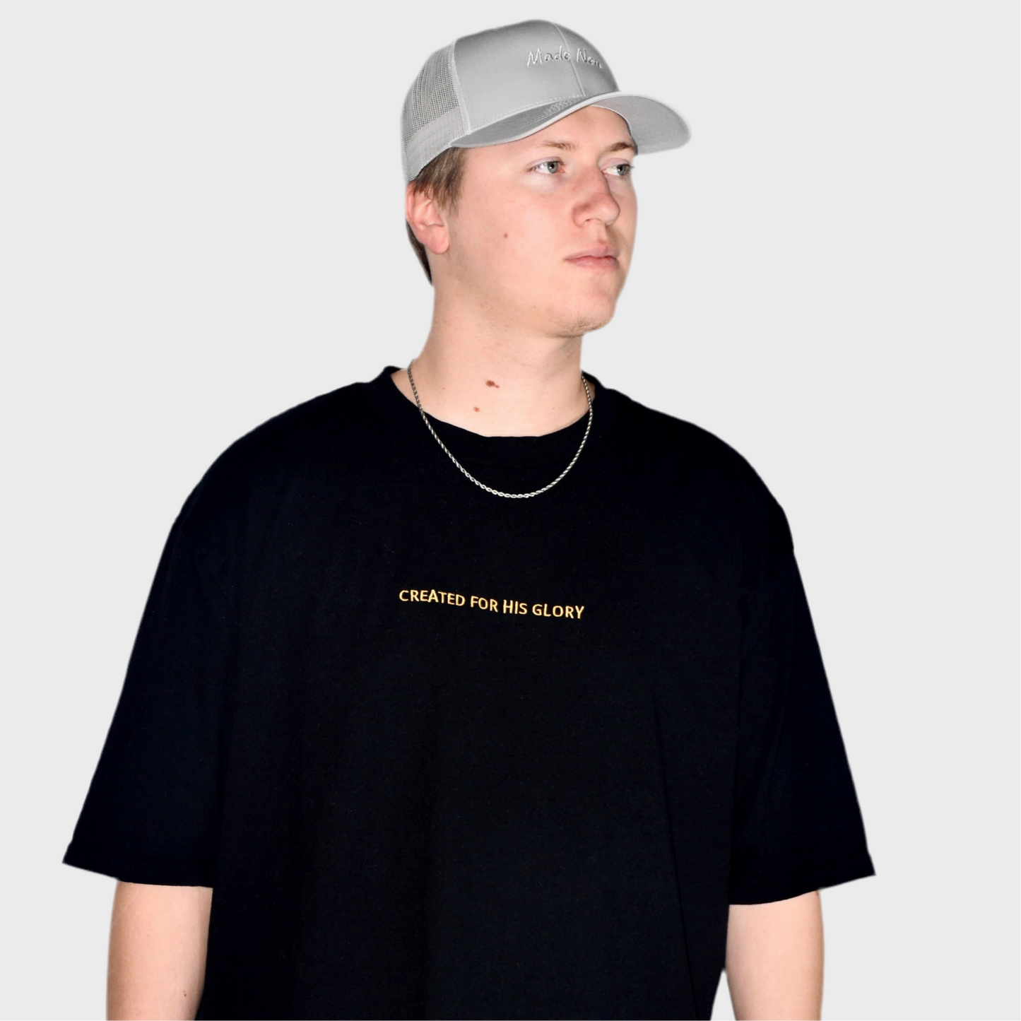 CREATED FOR HIS GLORY HEAVYWEIGHT TEE