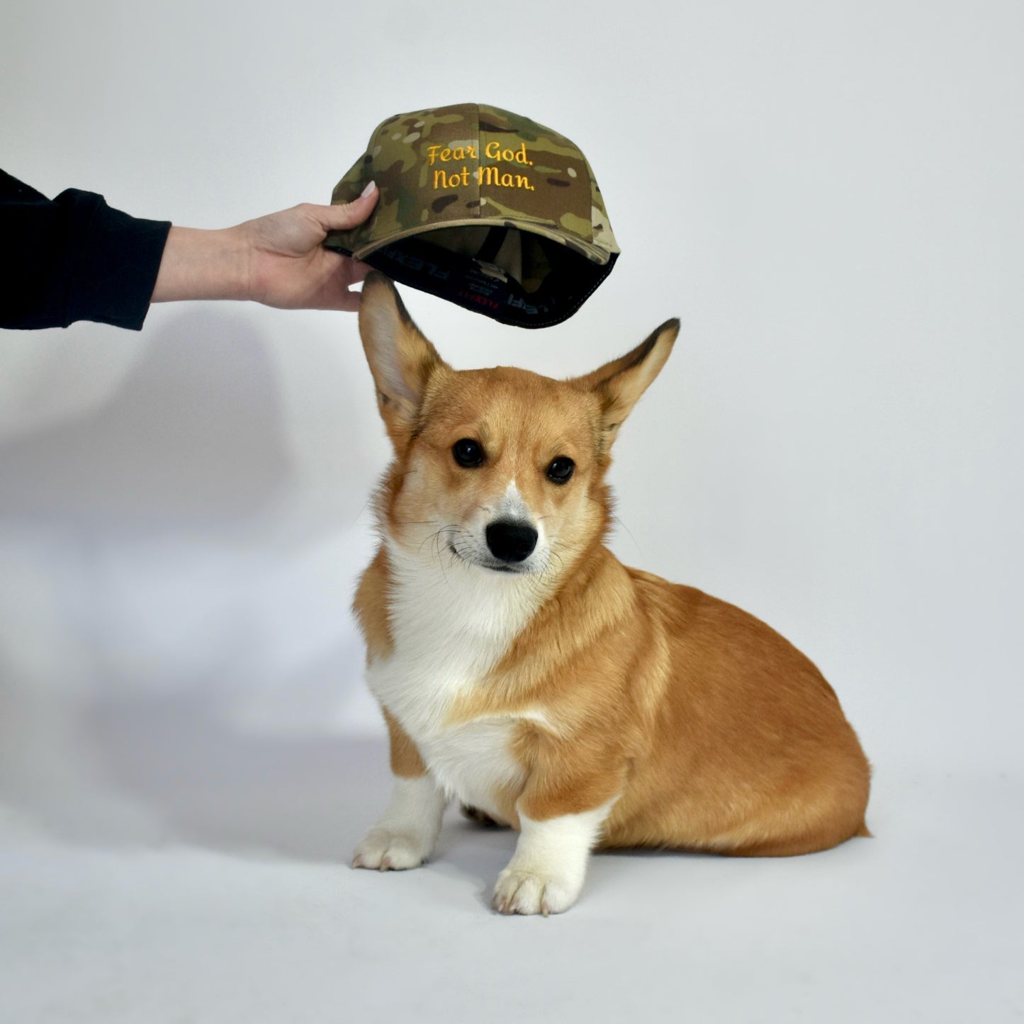 FEAR GOD NOT MAN: TRADITIONAL CAMO CAP